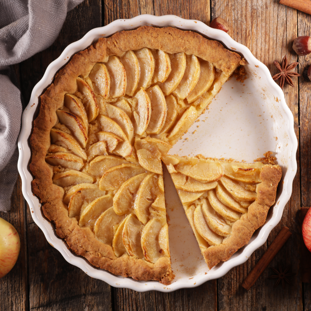Recette de la traditionnelle tarte aux pommes