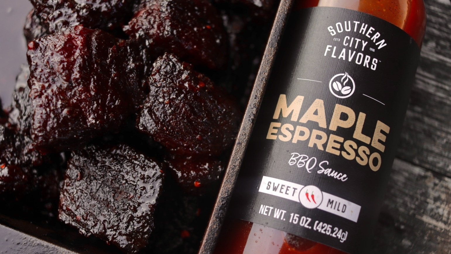 Image of Maple Espresso Chuck Roast Burnt Ends Recipe