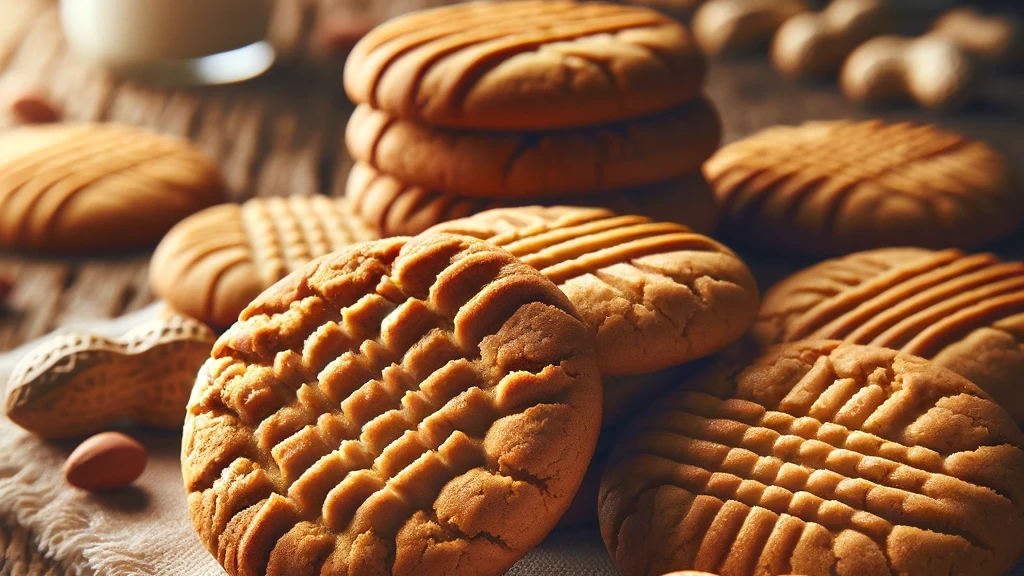 Image of Vegan Peanut Butter Cookies 