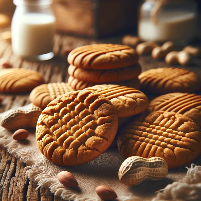 Image of Vegan Peanut Butter Cookies