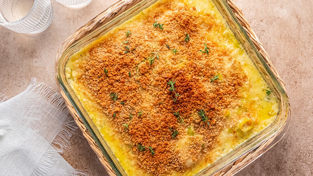 Image of Halibut Au Gratin