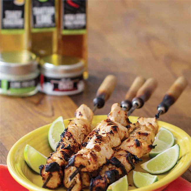 Image of Sweet And Smoky Chicken Skewers