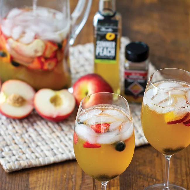 Image of Chai Peach White Wine Sangria