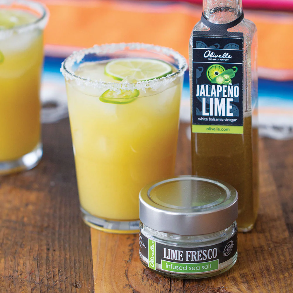 Jalapeño Lime Balsamic Margaritas