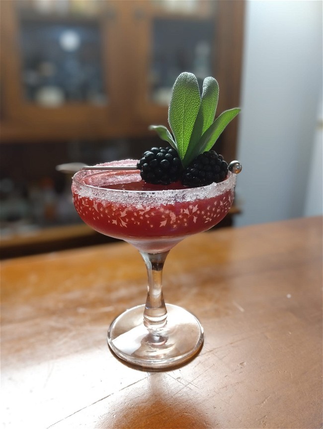 Image of Blackberry Sage Smash Martini