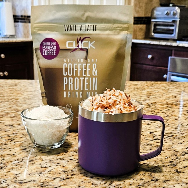 Image of CLICK Coffee Protein Coconut Latte