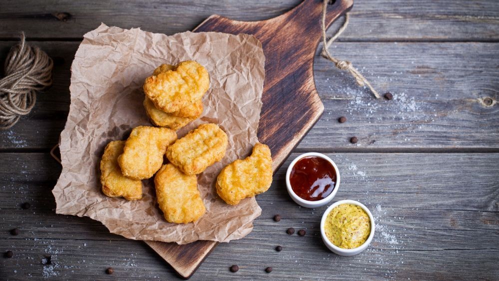 Image of Chicken Nuggets in der Heißluftfritteuse