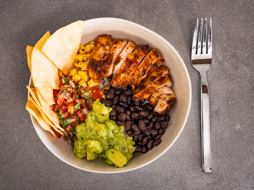 Andy Cooks - Chicken burrito bowl