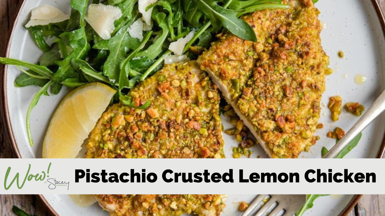 Image of Pistachio Crusted Lemon Chicken