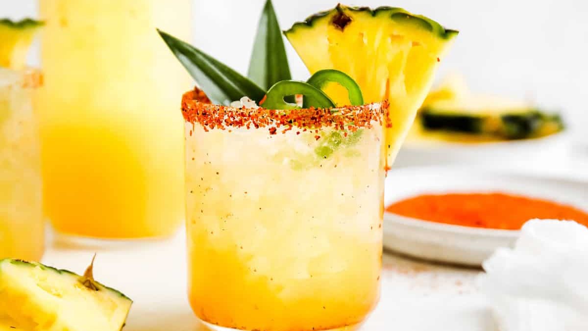 Image of Spicy Pineapple Margarita Mocktail