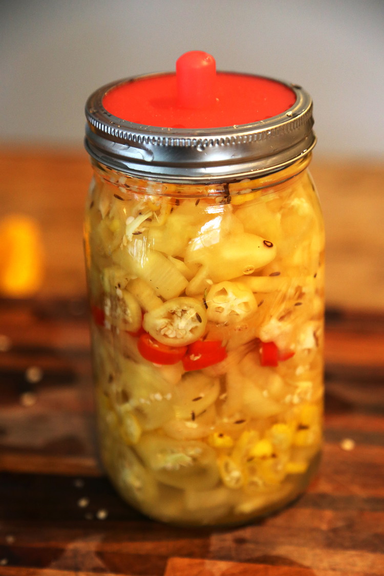Image of Give the pickles at least 3 days and then start tasting them daily. The longer in the brine, the more sour they get. Put them in the fridge when you like them and they will last for 3-4 months. Leave...