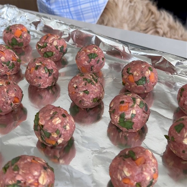 Image of 🍝 Dog-friendly Meatballs