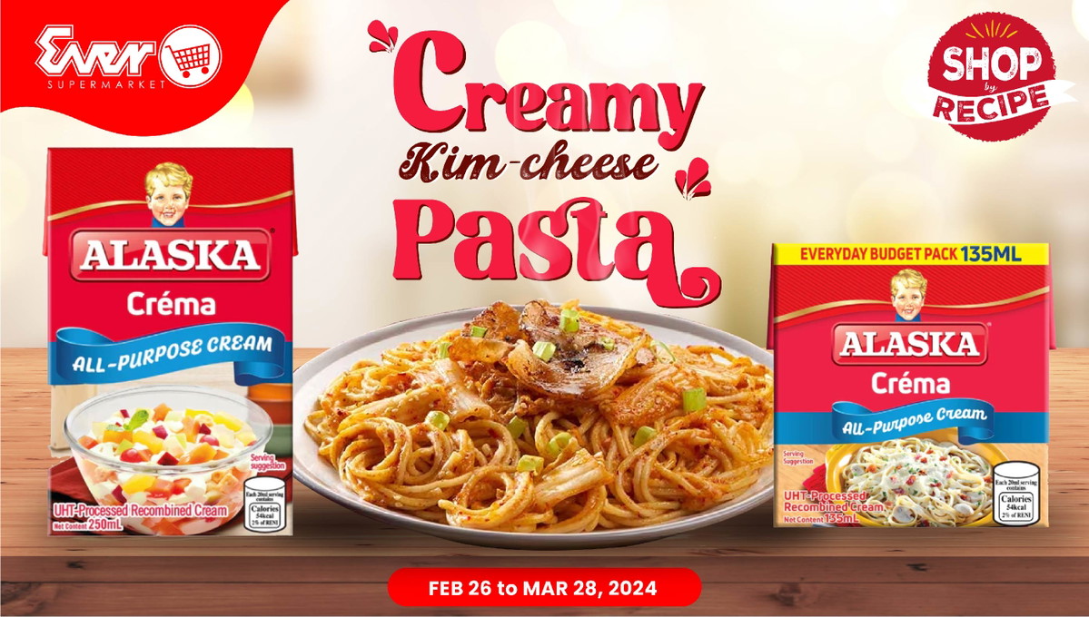 Creamy Kim-Cheese Pasta