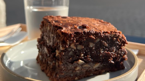 Image of Recette Brownie au sésame noir