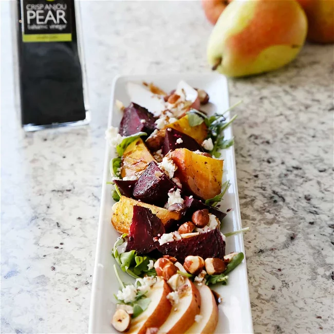 Image of Roasted Beet, Pear, & Nut Salad