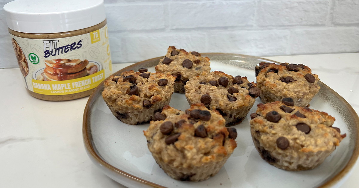 Banana Maple French Toast FIt Butters Muffins
