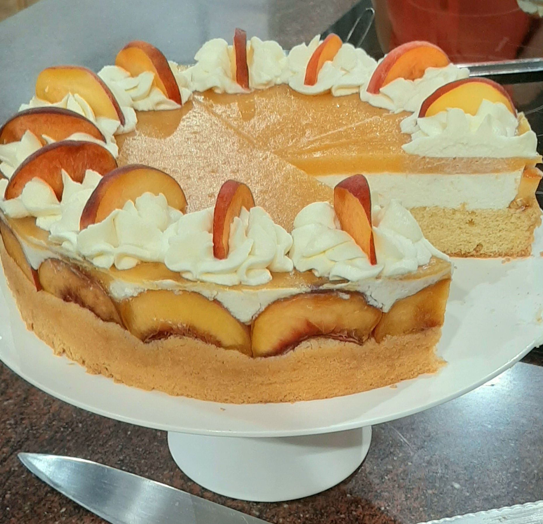 Spritziger Pfirsichtraum – Einfach Lecker Spritziger Pfirsichtraum – Einfach Lecker