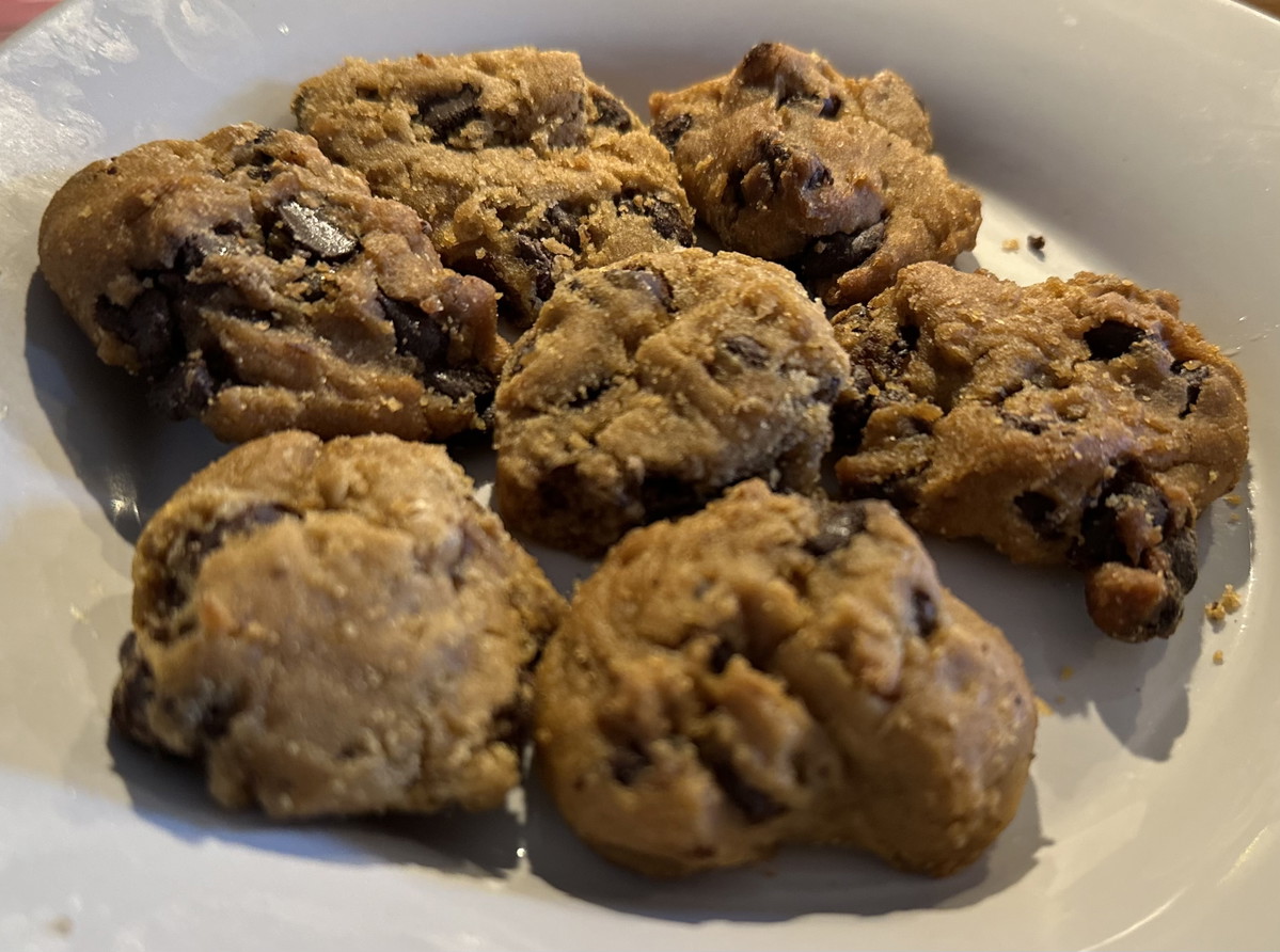 Bourbon Maple Chocolate Chick Cookies
