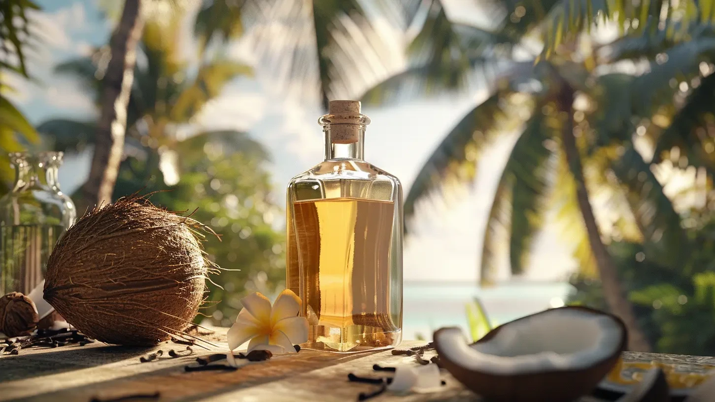 Image of Rhum arrangé à la noix de coco et vanille