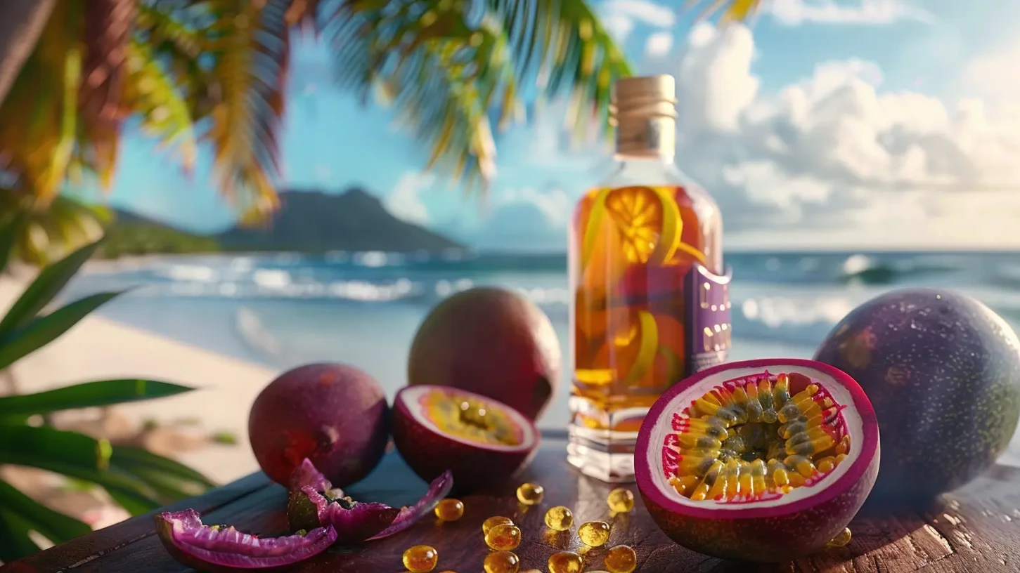 Image of Rhum arrangé aux fruits de la passion