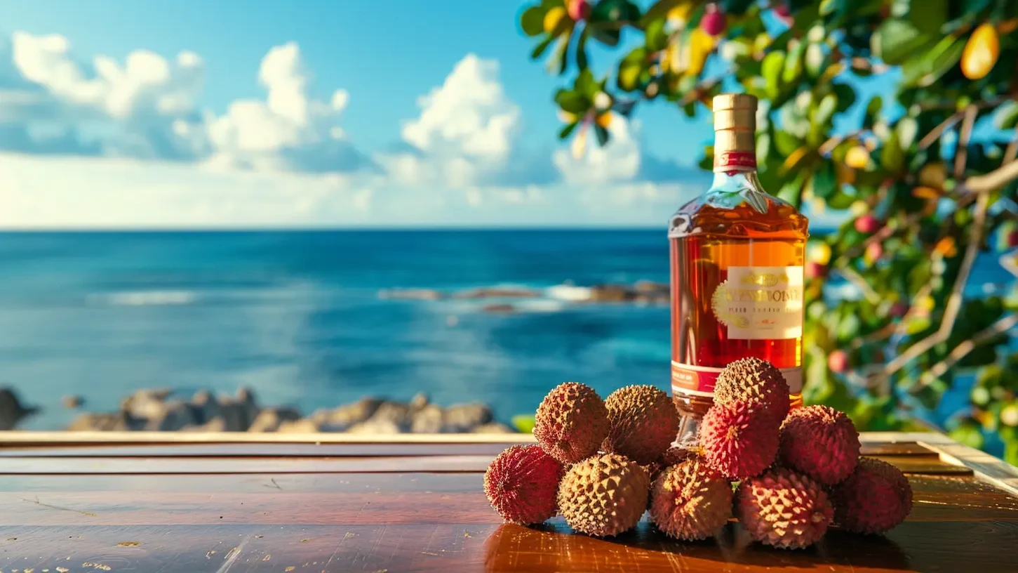 Image of Rhum arrangé aux litchis