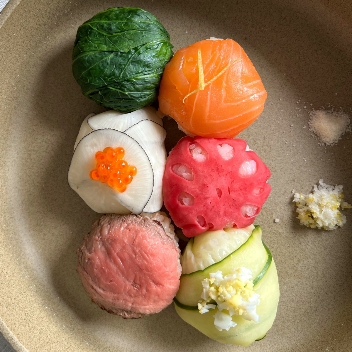 Recette Temari sushi