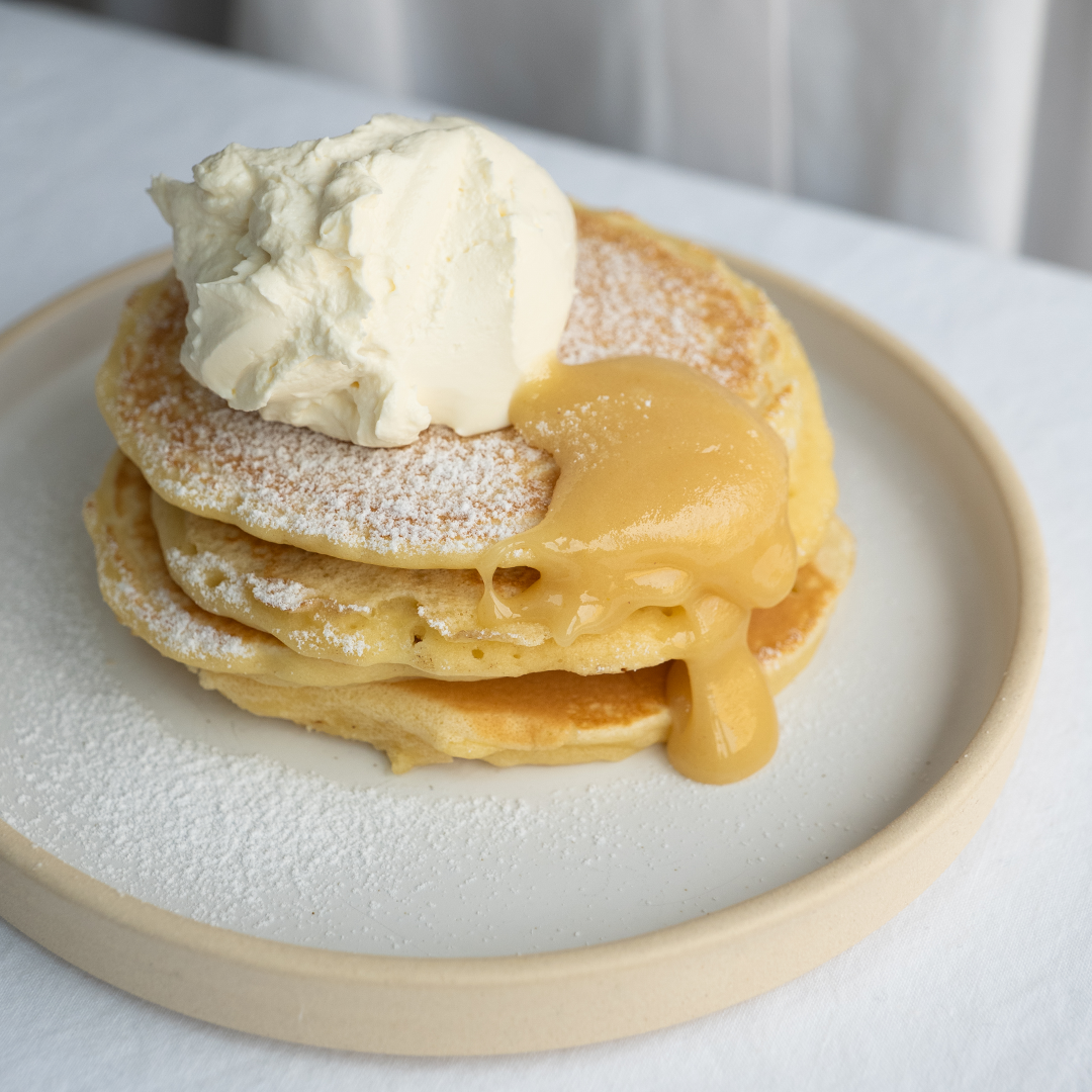 Image of Recette Pancake à la crème de yuzu