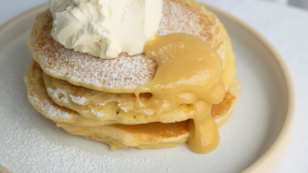 Image of Recette Pancake à la crème de yuzu