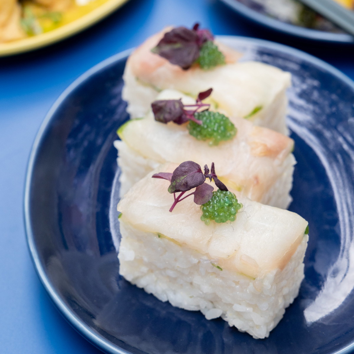 Recette Oshizushi daurade