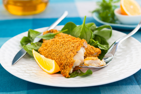 Image of Crunchy Lemon Fish Filet Recipe