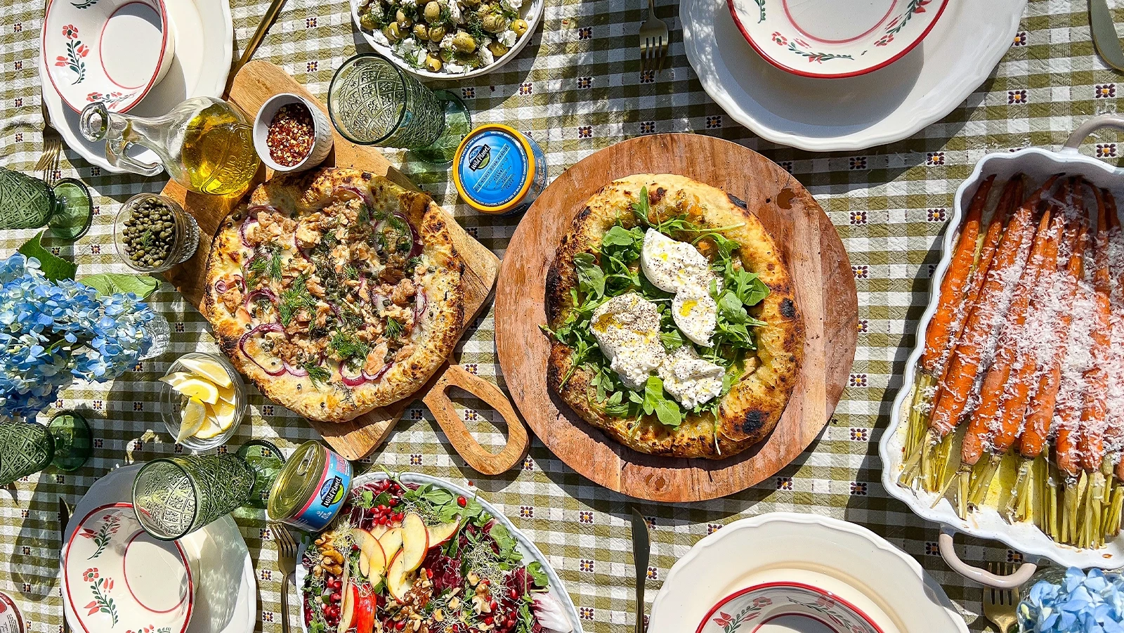 Image of Mediterranean Pizza Party