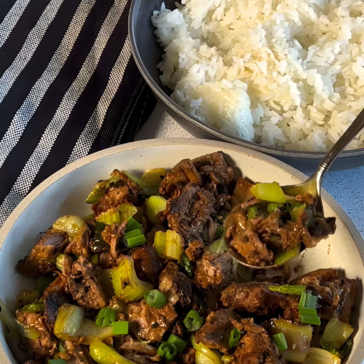 Grace's Japanese Beef Stir Fry