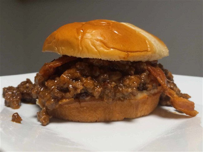 Image of Cheese, Bacon, & Porter Sloppy Joes