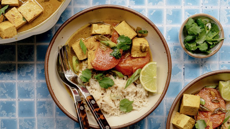 Image of Madras Coconut Curry with Lime and Tofu
