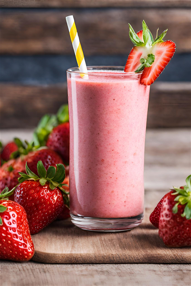 Image of Strawberry Sunbeam Smoothie