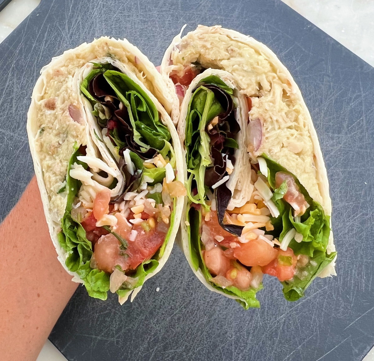 Southwest Tuna Salad Wrap