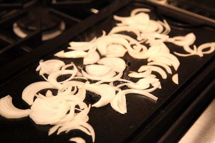 Image of For the mushrooms, sauté in butter over medium high heat...