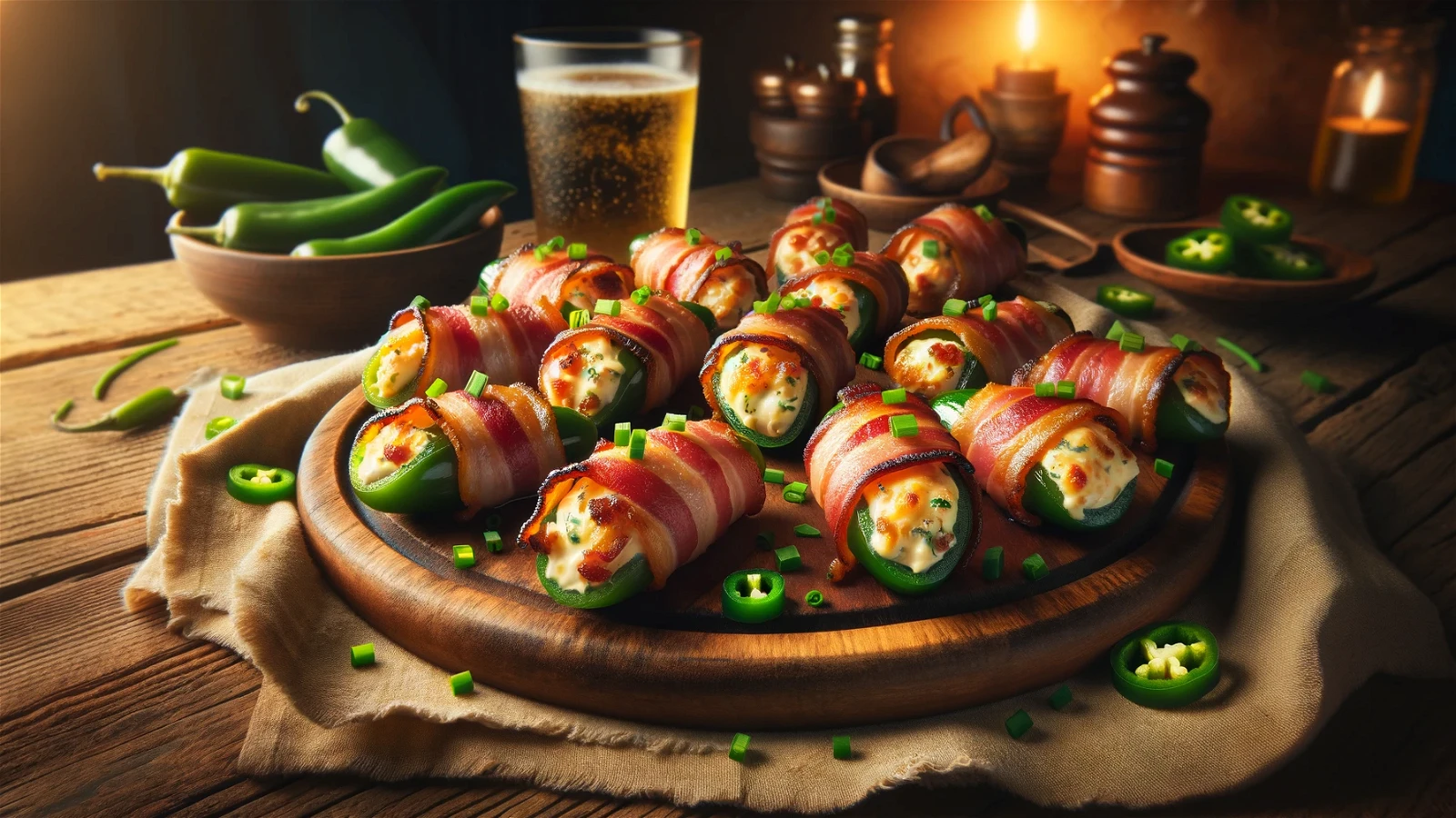Bacon-Wrapped Stuffed Jalapeños