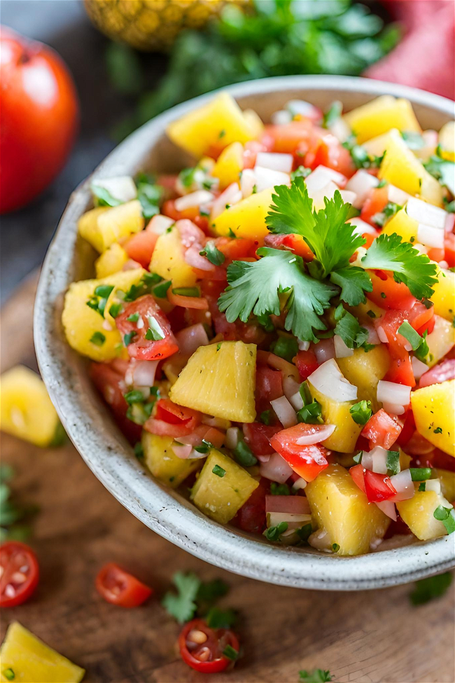 Image of Spicy Pineapple Pico de Gallo