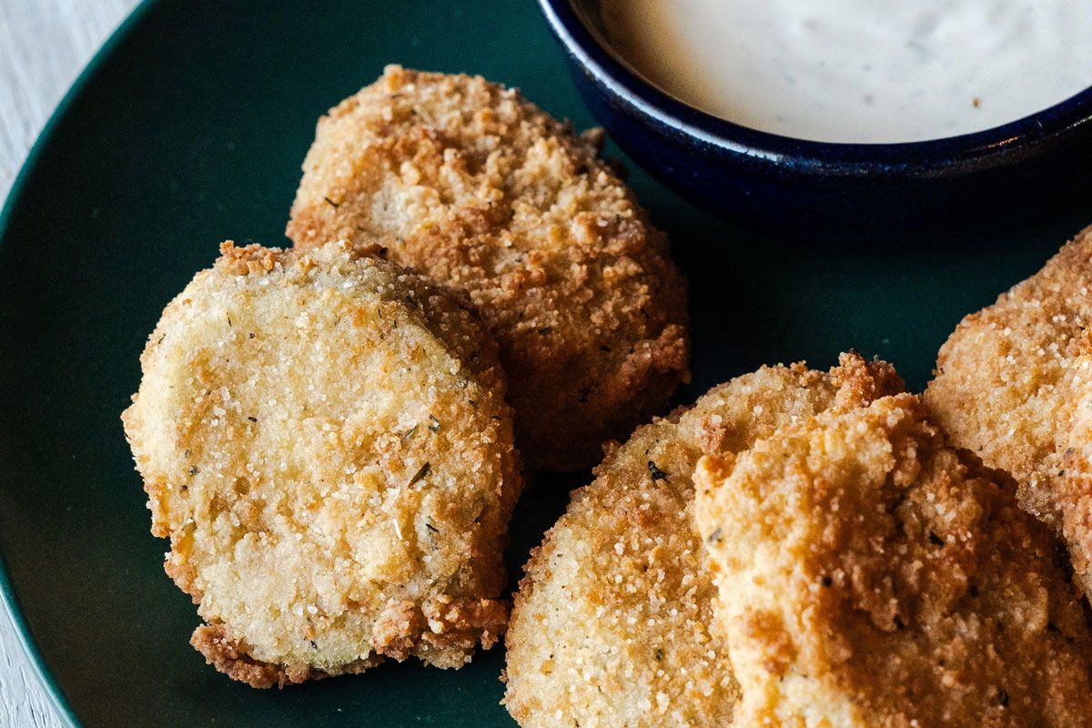 Fried Pickles Recipe | Crunchy Ranch Crispy Coating Mix