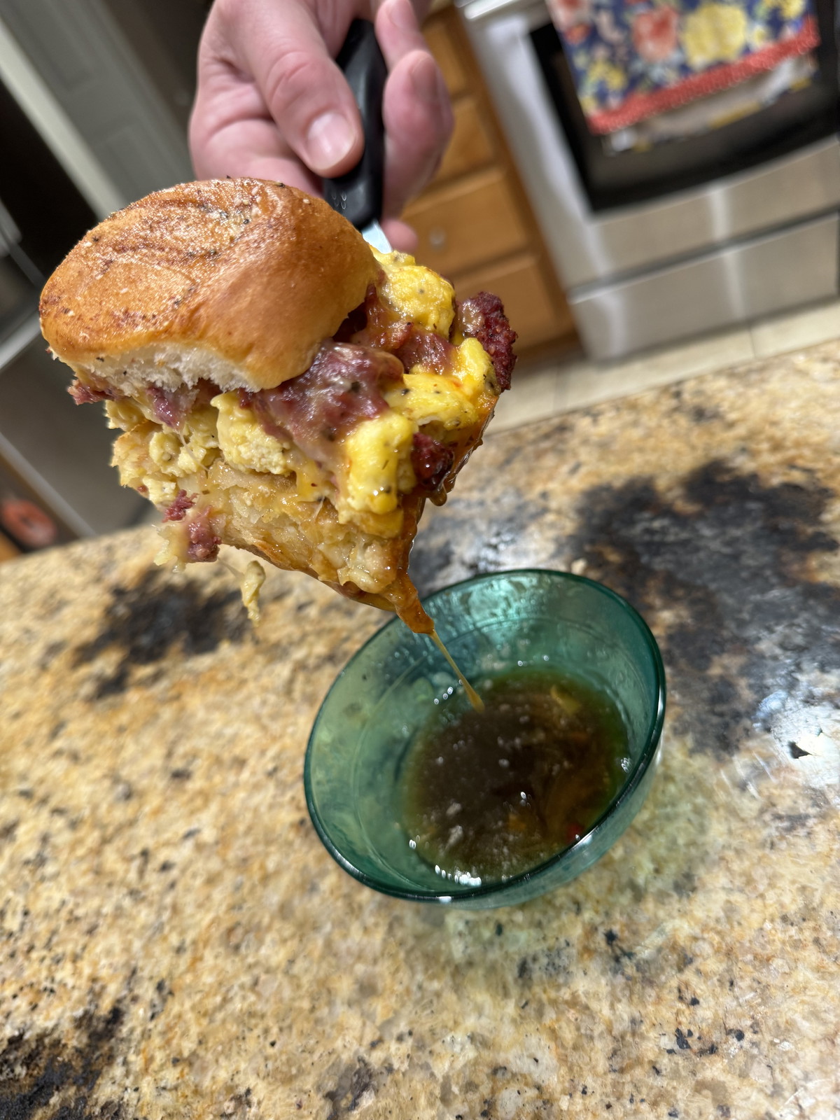 Venison Breakfast Sliders!
