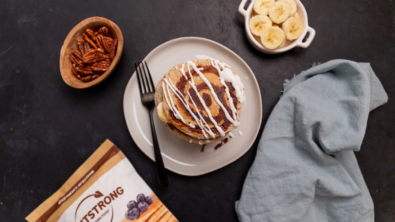Image of Cinnamon Roll Pancakes
