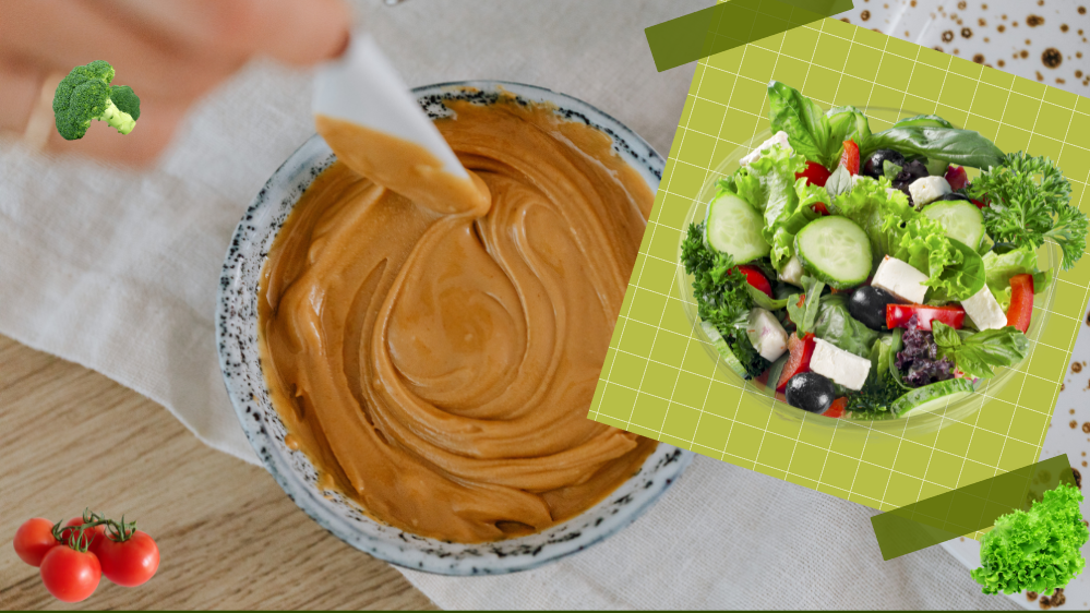 Image of Peanut butter protein dip for a healthy snack