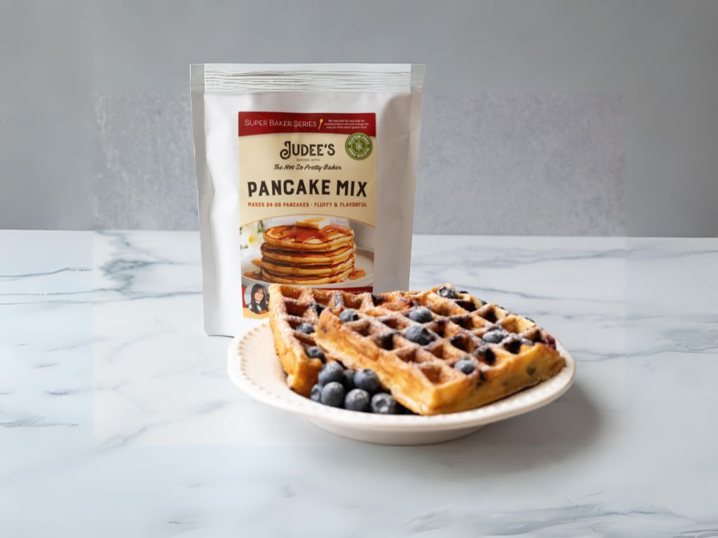 Gluten Free Blueberry Waffles