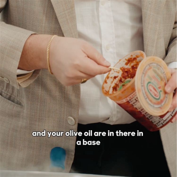 Image of Add a scoop of Calabrian chili to your shallots and...