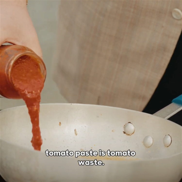 Image of Add Monte’s Spicy Sauce to Calabrian chili and shallot skillet