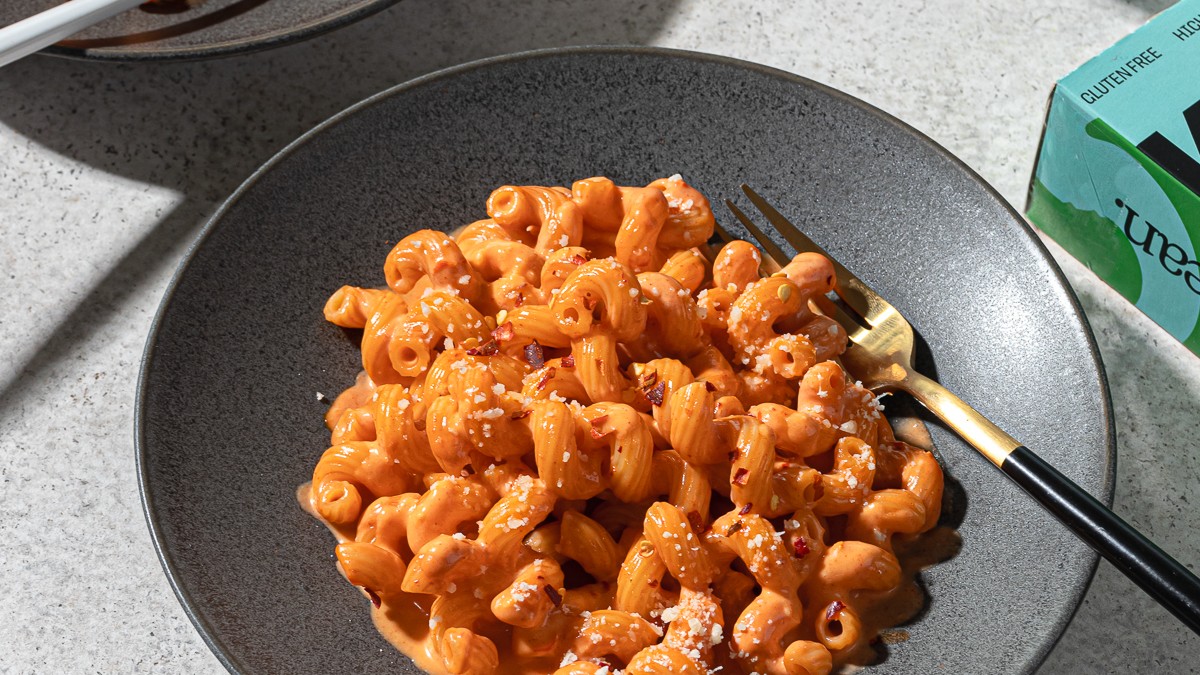 Image of Quick & Easy Gochujang Pasta (High Protein, Low Carb)