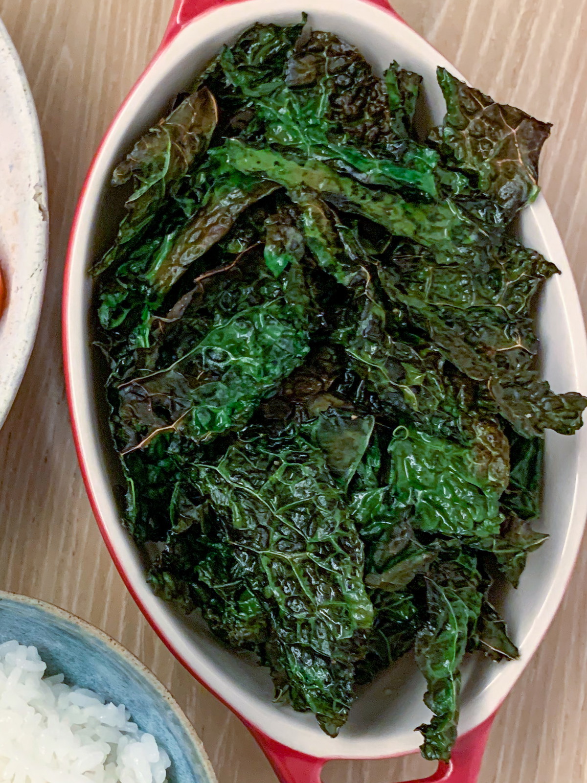 Baked Crispy Kale