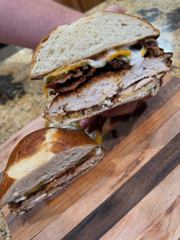 Blackened Chicken Sandwich!