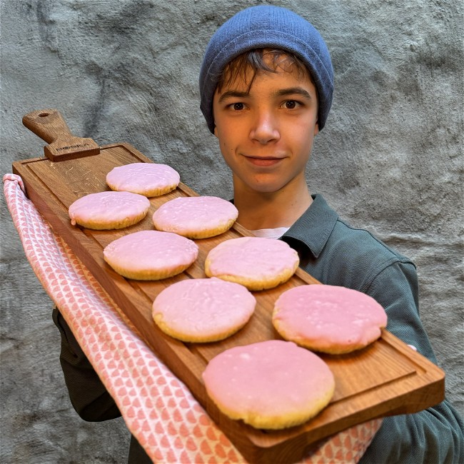 Image of Roze koeken or Barbie cakes 